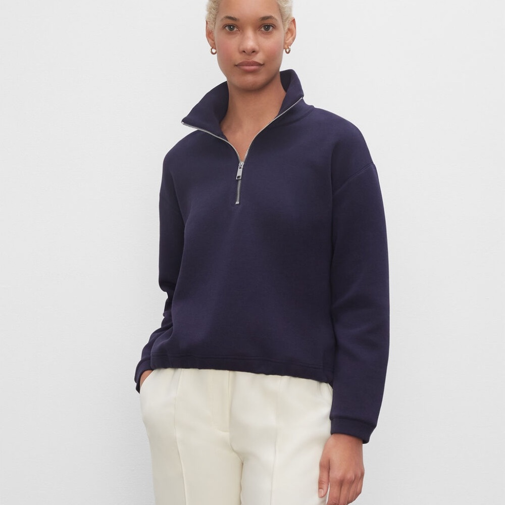 Funnel Neck Sweatshirt - Brand New - NEVER WORN - Navy